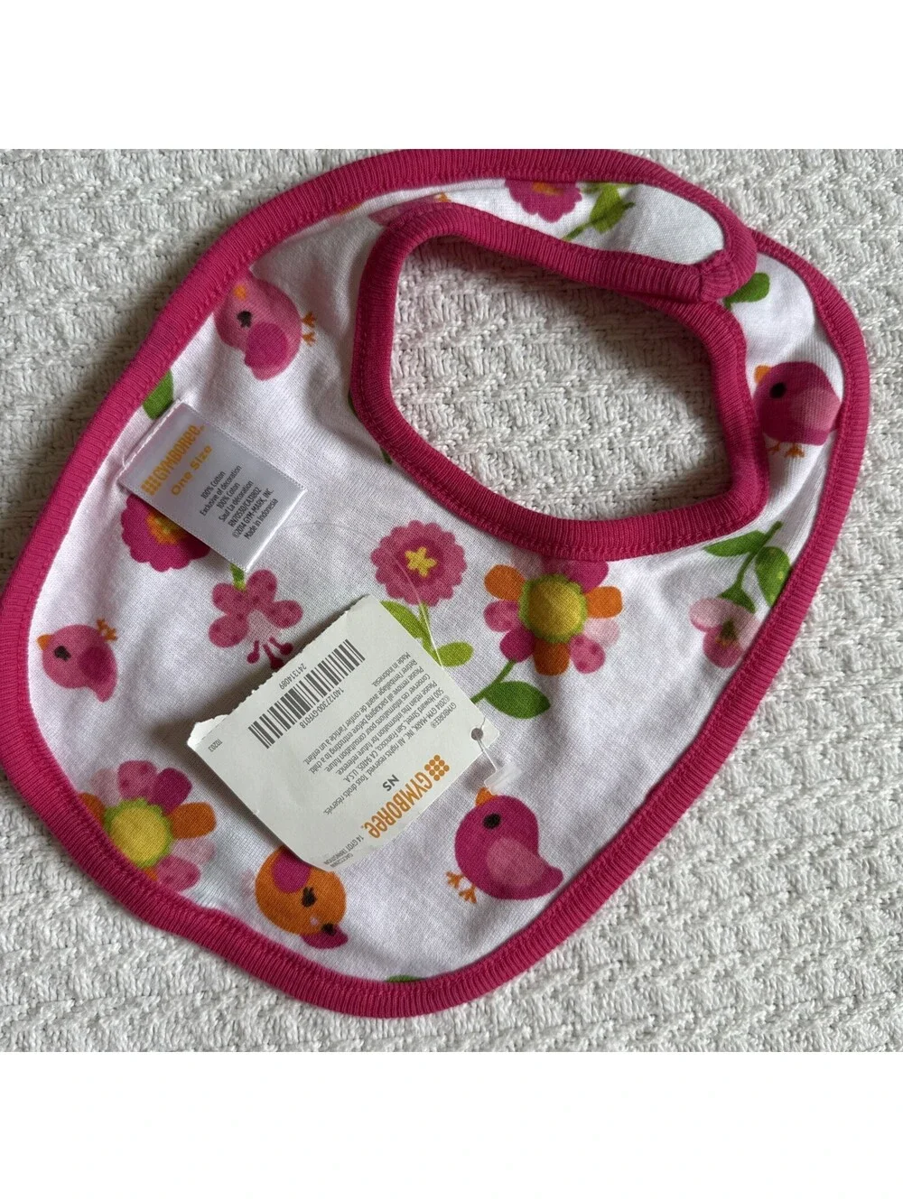 NWT 2014 Baby Girl Clothes Gymboree Little Birdie Baby Bib New